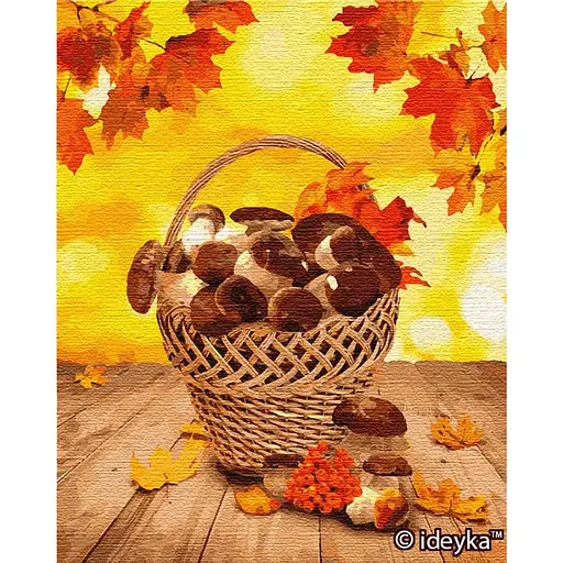 Набір для розпису по номерах ТМ Ideyka Лісові дари, 40x50 см, КНО5601