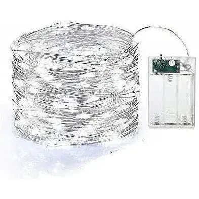 Светодиодная гирлянда Sun Lamp Капля Росы 100 LED 10 м холодный белый свет батарейки