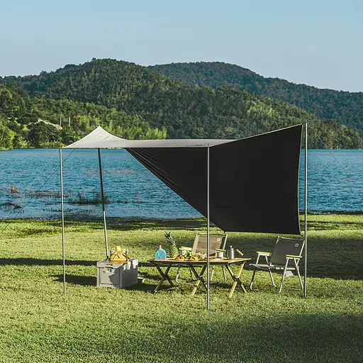 Намет Naturehike Ango CNK2550WS010 S тримісний автоматичний із тентом сірий - фото 10