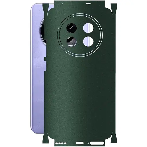 Защитная пленка StatusSKIN для Realme 13 Pro Plus Корпус Винил Зеленая матовая - фото 1