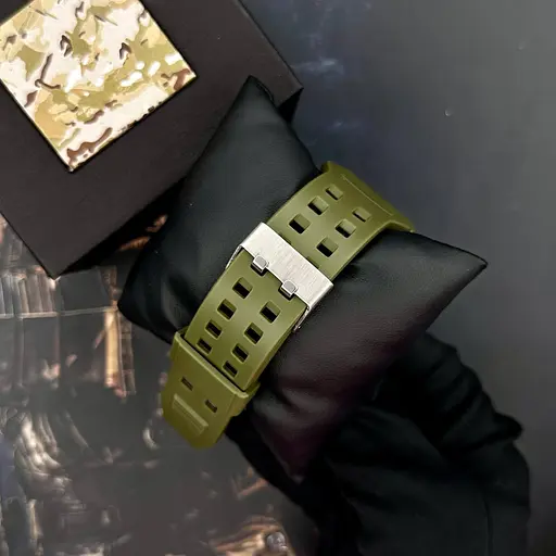 Наручний годинник чоловічий 004AGDPS ДПС Зелені + Коробка. Patriot acs0031058 - фото 4