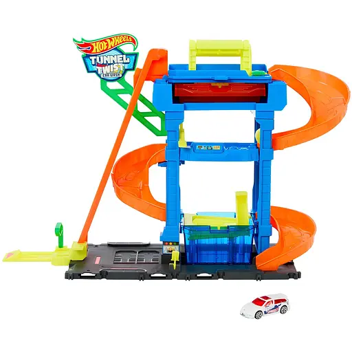 Игровой набор Hot Wheels City Автомойка Безумные виражи (HTN80)