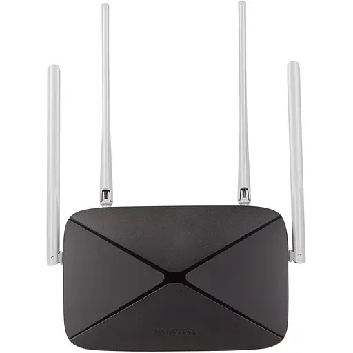 WI-FI роутер Mercusys AC12, 1 FE WAN, 4 FE LAN, 4 антени - фото 3