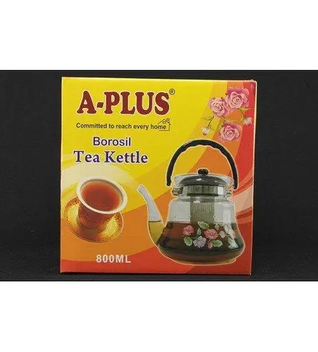 Чайник стеклянный для заваривания чая из жаропрочного термостойкого стекла А-Плюс заварник для чая - фото 2