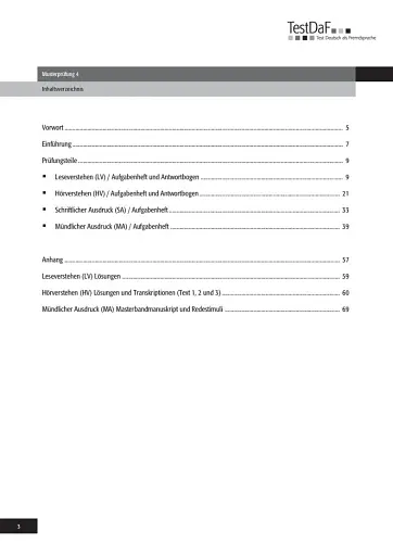 TestDaF Musterprufung 4. Heft mit Audio-CD. Deutsch als Fremdsprache - фото 2