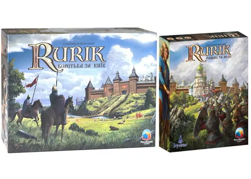 Настольная игра Ігромаг Rurik. Борьба за Киев с дополнением Камень и лезвие (укр.) (22589+1)