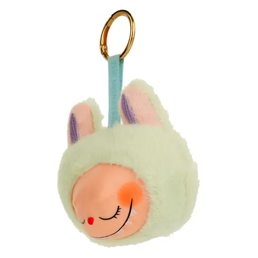 Плюшевий брелок Labubu бірюзовий - фото 2