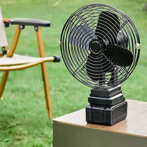 Вентилятор бездротовий VAP-8 8" (2 акумулятори) 21V з автообігом - фото 4