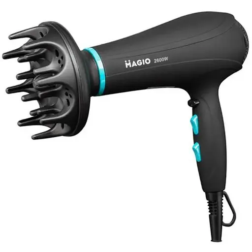 Фен для сушки и укладки волос Magio MG-169 с диффузором - фото 1