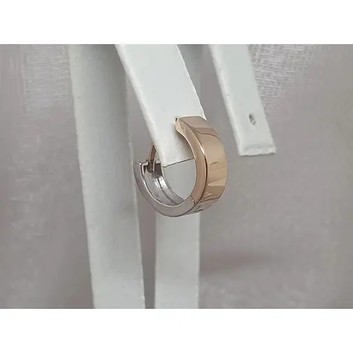 Золота моносережка Столична Ювелірна Фабрика 2 в 1. 110448КБЯ - фото 6