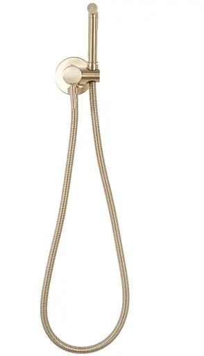 Набір гігієнічного душу прихованого монтажу Rea Loop brushed gold REA-B6311, Золотий - фото 4