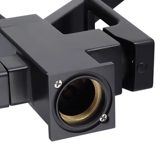 Смеситель для кухни на две воды Koer KB-72009-05 KR5007 Черный матовый - фото 7