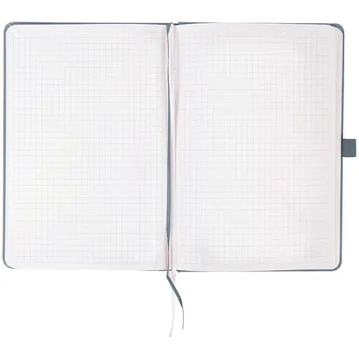 Книга записная Axent Partner Prime клетка 145x210 мм 96 листов серая (8305-62-A) - фото 2