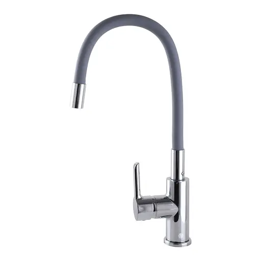 Змішувач для кухні Domino Prestige DPS-203SLR-grey Сірий - фото 4