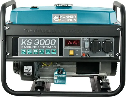 Генератор бензиновий Konner&Sohnen KS 3000 [77664] - фото 3