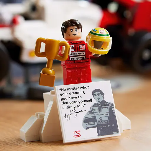 Уценка. Конструктор LEGO Icons McLaren MP4/4 и Айртон Сенна 693 деталей (10330) - фото 6