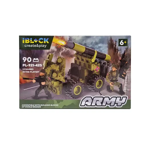 Конструктор IBLOCK Армія, PL-921-425, 83-140 деталей, (В асортименті) - фото 2