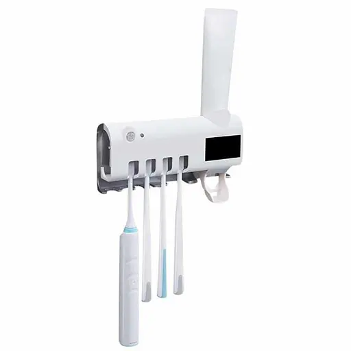 Диспенсер для зубной пасты и щетки автоматический Toothbrush sterilizer W-020 - фото 1