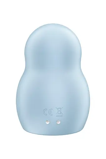 Вакуумний кліторальний стимулятор з вібрацією Satisfyer Pro To Go 1 блакитний - фото 6