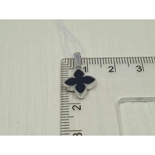 Золотий підвіс Favoritum Конюшина з агатом. 311247_Б - фото 4