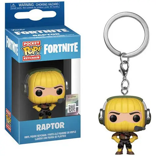 Фігурка-брелок Funko Pop Фанко Поп Фортнайт Fortnite Raptor Раптор 4 см Trinket FR2 - фото 2