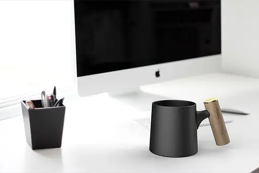 Чашка DHPO Wooden Mug CM450-03A 450 мл - фото 2