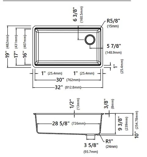 Кухонна мийка Kraus Bellucci KGUW1-33WH, Білий - фото 3