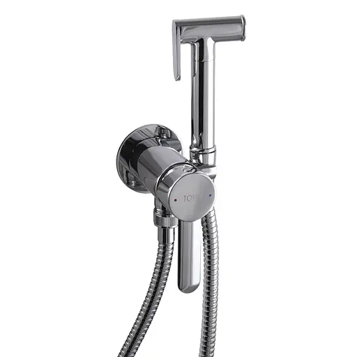 Набор гигиенического душа скрытого монтажа Topaz Corsica TC 16106-H48, Хром - фото 4