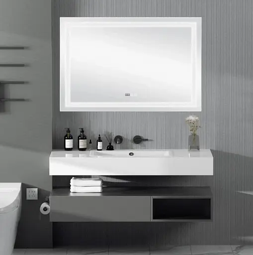 Зеркало Qtap Mideya с антизапотеванием (DC-F613) 1200х800 QT2078F613W - фото 5