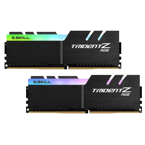 Оперативна пам'ять G.Skill 32GB (2x16GB) DDR4 3600MHz Trident Z RGB Black (F4-3600C18D-32GTZR)