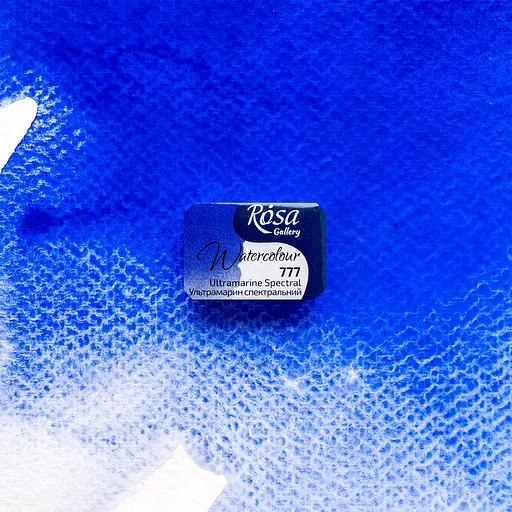 Фарба акварельна Ультрамарин спектральний (777) 2.5 мл Rosa Gallery - фото 2