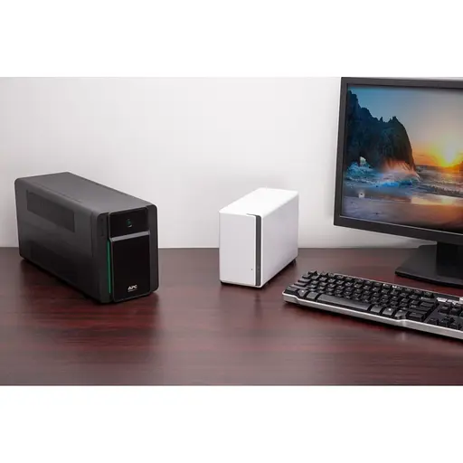 Источник бесперебойного питания (ИБП) APC Easy-UPS 1600VA 230V AVR Schuko (BVX1600LI-GR) [122434] - фото 3