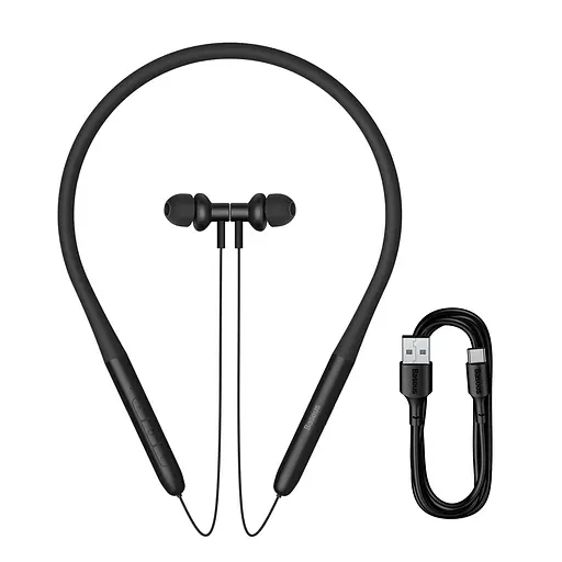 Навушники бездротові Baseus Bowie P1x In-ear Neckband із шийною дугою чорні - фото 2