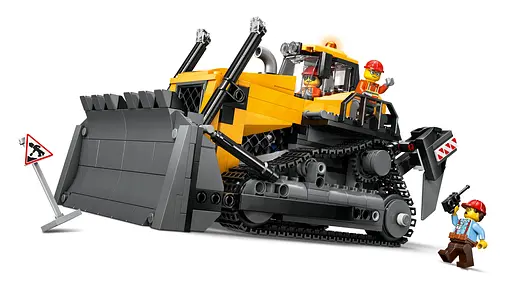 Конструктор LEGO City Желтый бульдозер 682 детали (60466) - фото 8