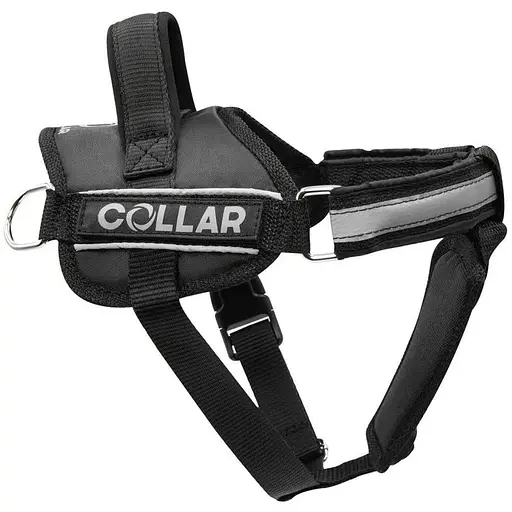 Шлея Dog Extreme "Police" №1 (В:35-45см) чорний - фото 2