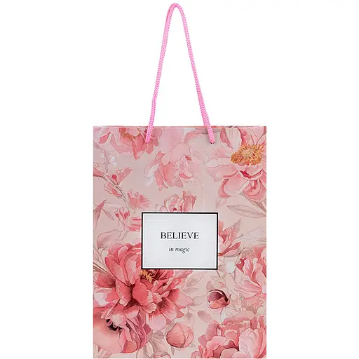 Пакет паперовий подарунковий Axent 18х24 см Peony Dreams (8501-32-A-CC) - фото 2