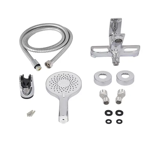 Смеситель для ванны Qtap Vlasta New (c душевым гарнитуром) QTVLA259CRM45642 Chrome - фото 5