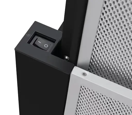 Вытяжка Hansa телескопическая 60 см 270 м3г черная - фото 2