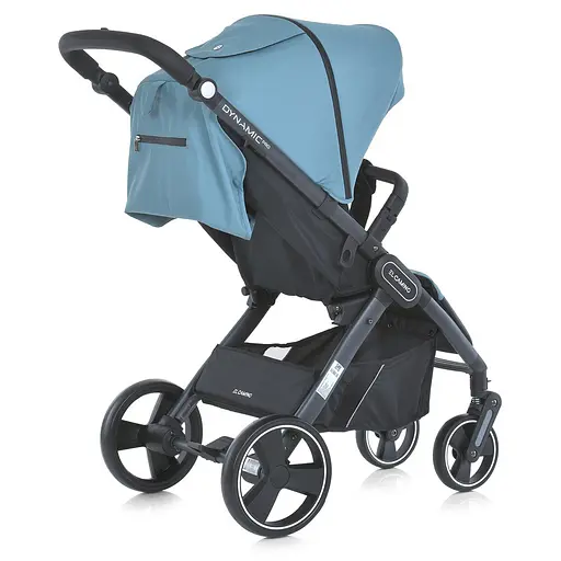 Детская прогулочная коляска-книга El Camino ME 1053-3 Dynamic Pro Arctic Голубая - фото 6