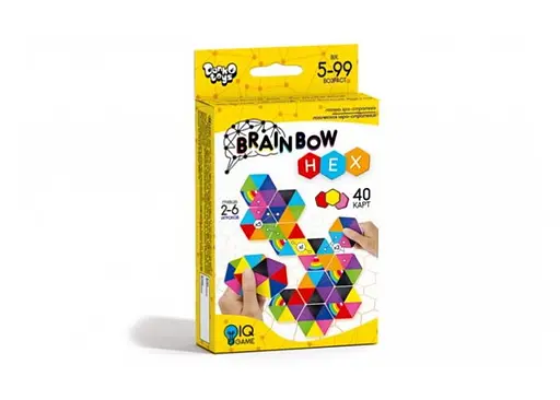 Настільна гра Danko Toys Brainbow HEX (G-BRH-01-01)