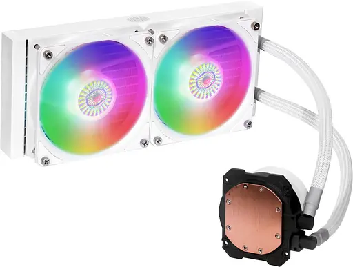 СВО Cooler Master MasterLiquid ML240L V2 ARGB White (MLW-D24M-A18PW-RW) Б/в - фото 4