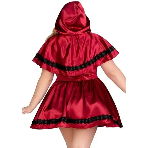 Костюм червоної шапочки Leg Avenue Gothic Red Riding Hood 3X-4X - фото 2