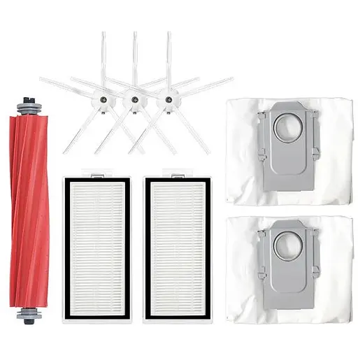 Комплект (Щітки, фільтри, мішки) на робот-пилосос Xiaomi Roborock Q7 MAX, Q7 Max+, Q7, Q7+, (8 аксесуарів)