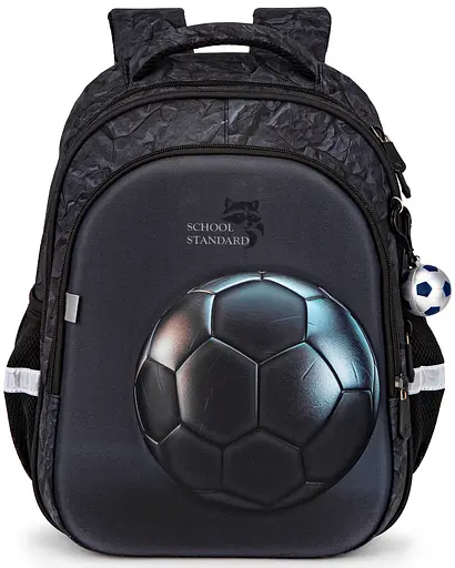 Школьный ортопедический рюкзак для мальчика с Мячём School Standard 38х30х18 см для 1-4 класса (150-22 - фото 2