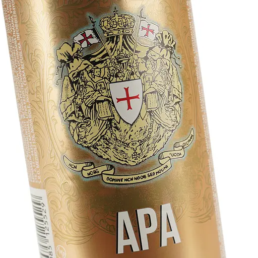 Пиво Templarske АPA світле нефільтроване 5% 0.5 л - фото 5