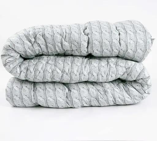 Одеяло силиконовое Руно Grey Braid 200х220 см Р322.52_Grey Braid - фото 3