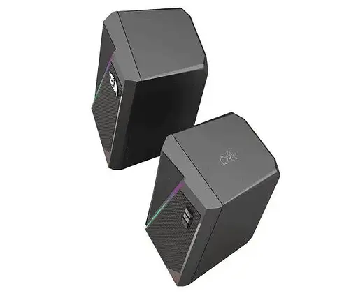 Акустическая система Redragon 2.0 Anvil GS520, 6Вт (RMS) USB, 3.5мм чорна (77878) - фото 3