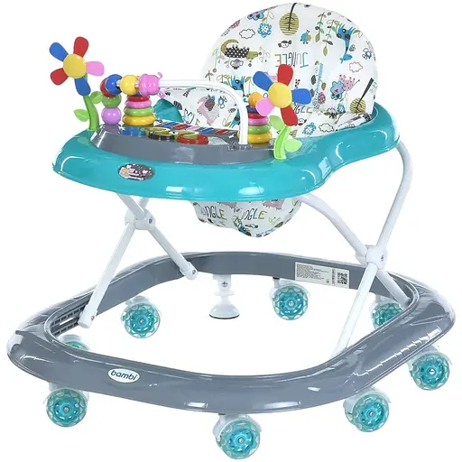 Ходунки Bambi M 3619С з рухомими елементами для розвитку моторики