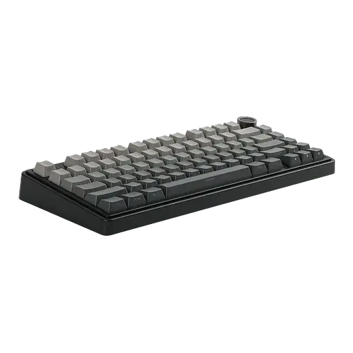 Игровая механическая клавиатура AULA F75 / Три режима подключения / Leobog Axis Reaper Switch / Black - фото 2