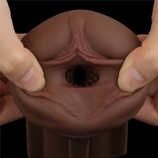 Мастурбатор Lovetoy Pleasure Brew Sultry Stout 19.8 см коричневий - фото 13